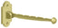 Deltana VH65U3 Valet Hook; 7" Projection; Bright Brass Finish