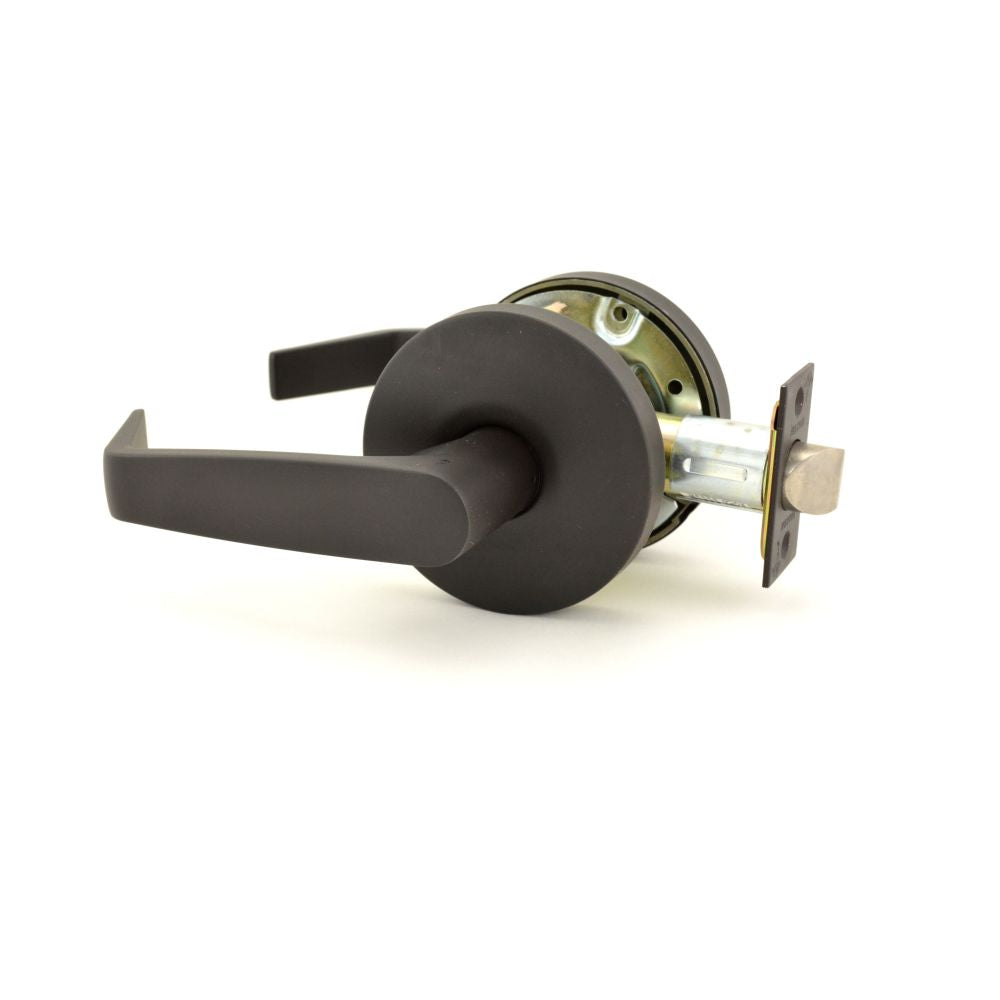 Falcon W101D613 W Series Passage Dane Lever Lock with 30206 Latch 30148 Strike Oil Rubbed Bronze Finish Main image
