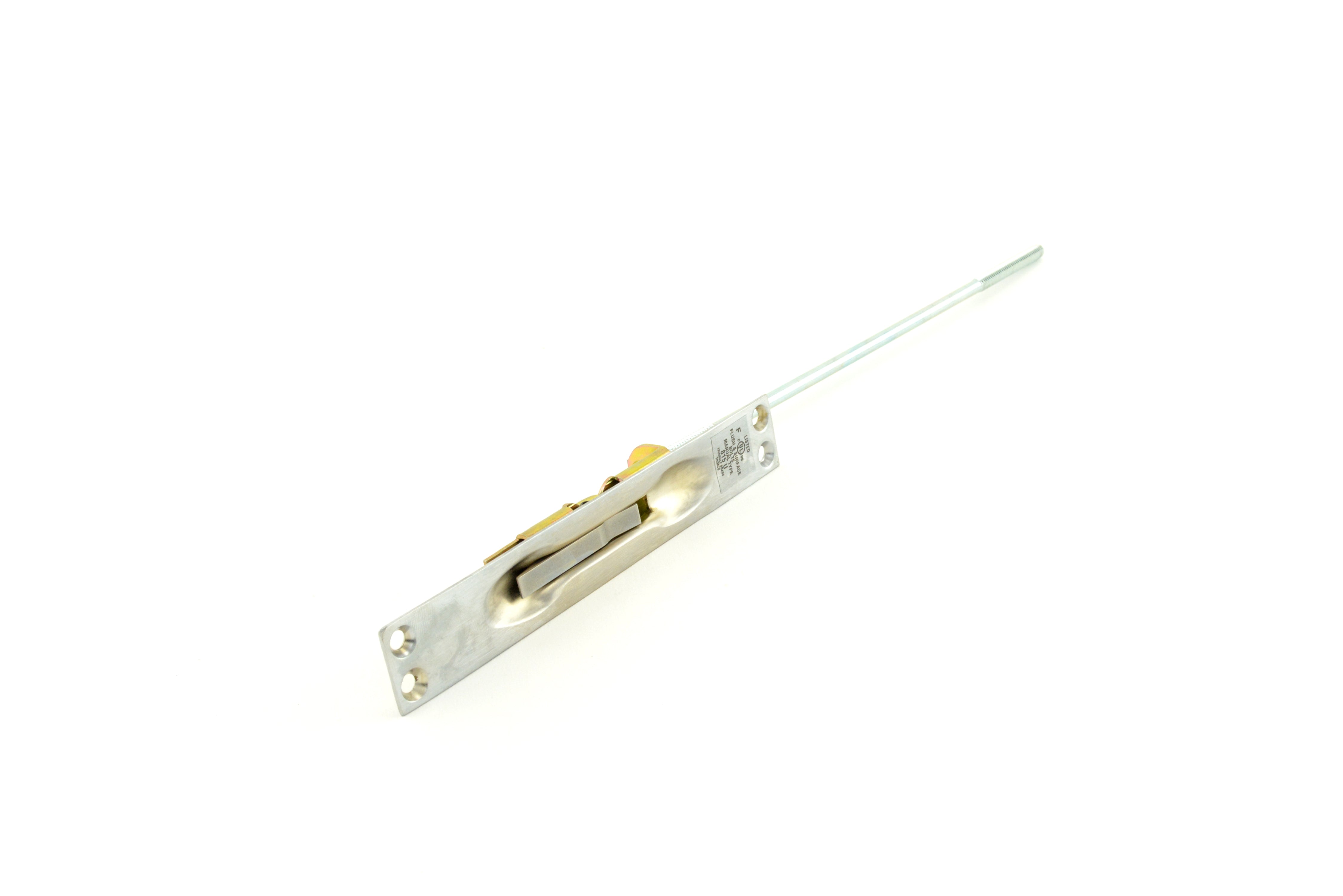 Trimco W391712626 12" UL Wrought Flush Bolt for Metal Doors Satin Chrome Finish Main image