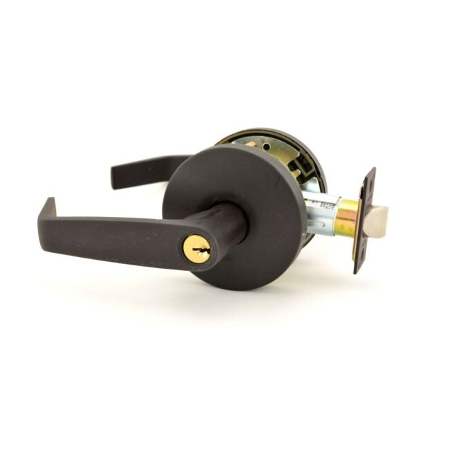 Falcon W581PD613 W Series Storeroom Dane Lever Lock C Keyway KD with 30197 Latch 30148 Strike Oil Rubbed Bronze Finish Main image
