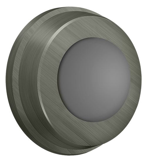 Deltana WB100U15A Flush Bumper 1" Diameter; Antique Nickel Finish Main image