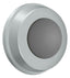 Deltana WB100U26D Flush Bumper 1" Diameter; Satin Chrome Finish