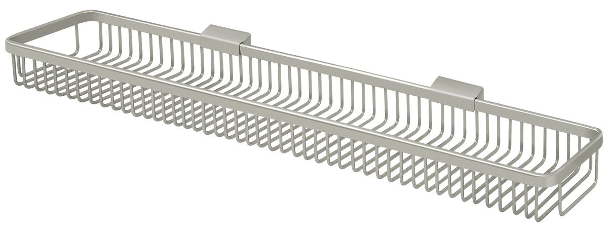 Deltana WBR2847U15 Wire Basket; 28 1/2" X 5" Rectangular; Satin Nickel Finish Main image