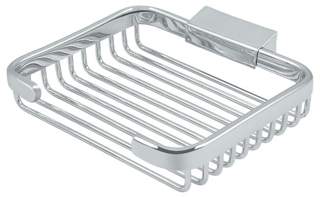 Deltana WBR6050U26 Wire Basket; 6" Rectangular Soap Holder; Bright Chrome Finish Main image