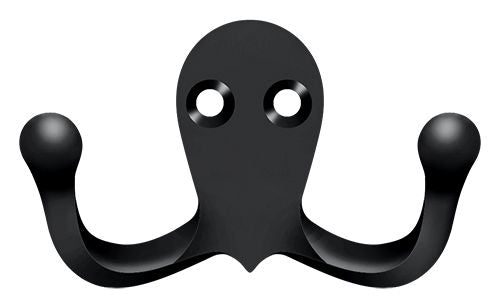 Deltana WDH15U19 Double Hook; Black Finish Main image