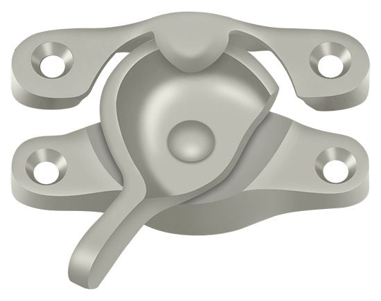 Deltana WL07U15 Window Sash Lock; 15/16" x 2-5/8"; Satin Nickel Finish Main image