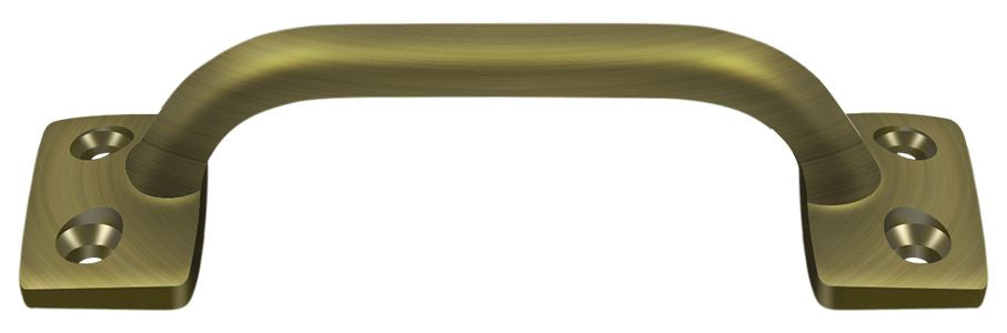 Deltana WP026U5 Pull; 4"; Antique Brass Finish Main image