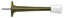 Deltana ZBDS30U5 3" Baseboard Door Bumper; Zinc Die-Cast; Antique Brass Finish