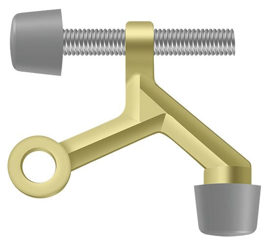 Deltana ZHP70U3 Hinge Pin Stop; Hinge Mounted; Zinc Die-Cast; Bright Brass Finish Main image