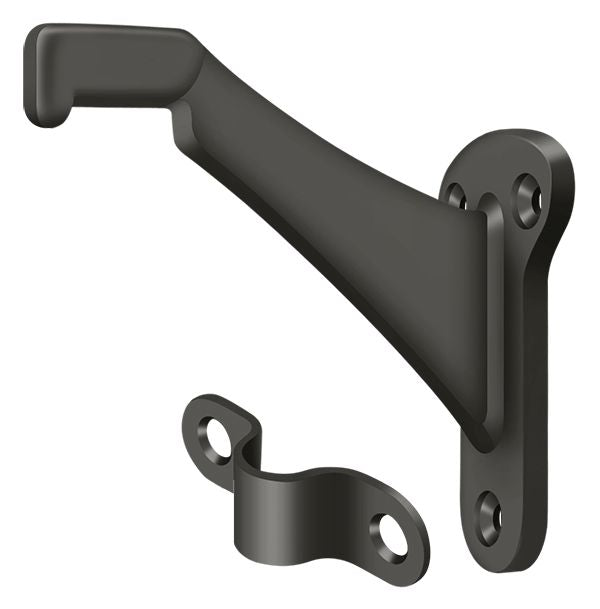 Deltana ZHRBB325U10B Hand Rail Brackets; Zinc 3-1/4" Projection; Oil Rubbed Bronze Finish Main image