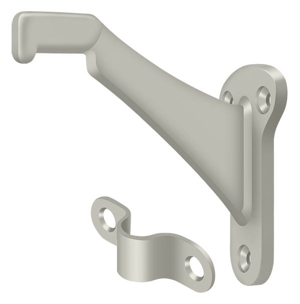 Deltana ZHRBB325U15 Hand Rail Brackets; Zinc 3-1/4" Projection; Satin Nickel Finish Main image
