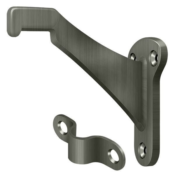 Deltana ZHRBB325U15A Hand Rail Brackets; Zinc 3-1/4" Projection; Antique Nickel Finish Main image