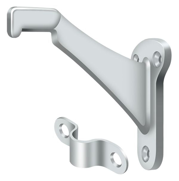 Deltana ZHRBB325U26 Hand Rail Brackets; Zinc 3-1/4" Projection; Bright Chrome Finish Main image
