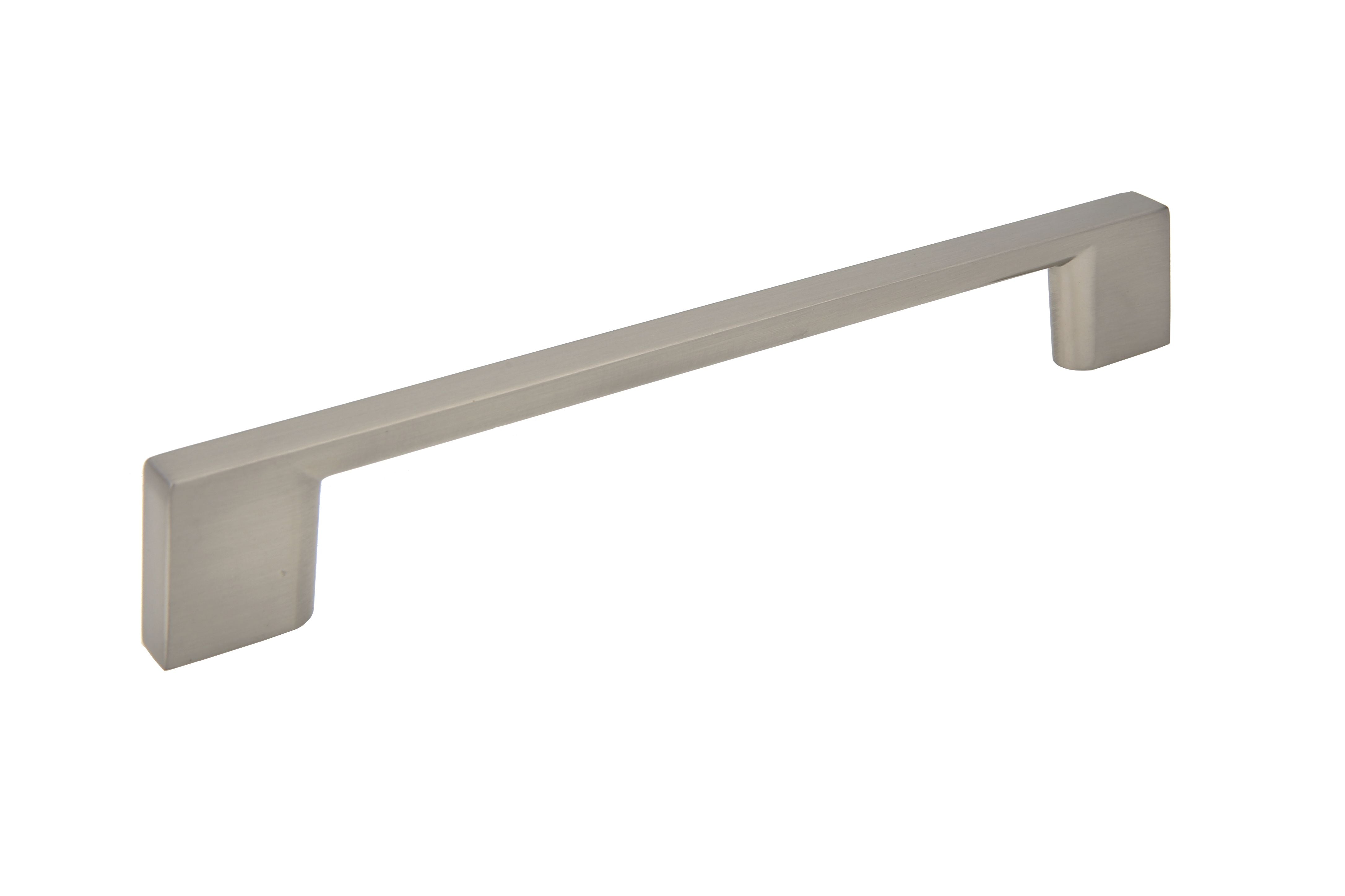 Pride Industrial P81572SN 5-7/8" Miami Cabinet Pull with 5" Center to Center Satin Nickel Finish Main image